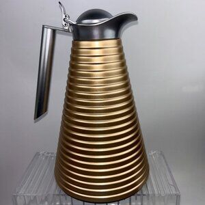 Alfi Tassilo V. Grolman Design Frankfurt Aluminum Carafe Hot Cold Thermal Copper